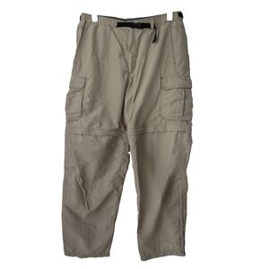 REI Pants Mens XL  36x32 Tan Sahara Convertible Cargo Hiking Utility Outdoor‎